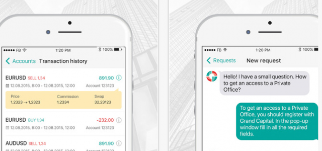 Grand Capital презентовал мобильное приложение для iPhone