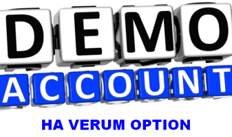 Как открыть демо-счет на Verum Option?