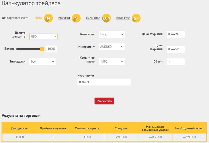 Как работает калькулятор
