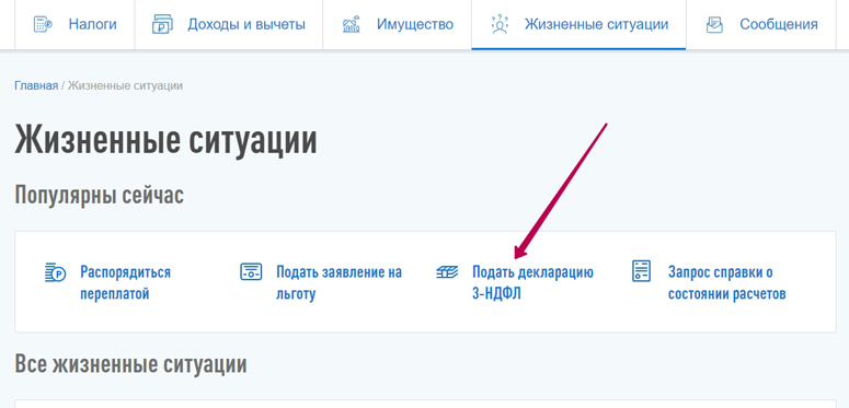 Декларация на ФНС