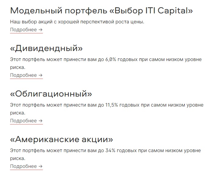 Готовые стратегии инвестиций
